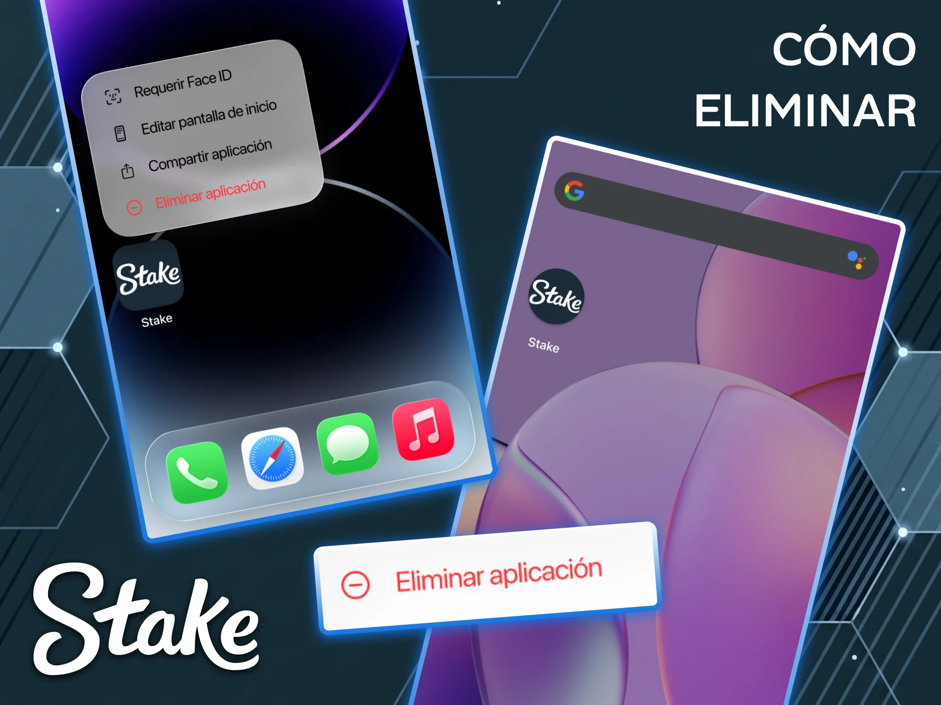 Aprende a gestionar y desinstalar fácilmente la aplicación móvil oficial de Stake.